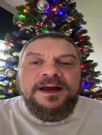 Poster for Holiday video from Mark Hunter