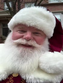 Poster for Holiday video from Santa Tracy