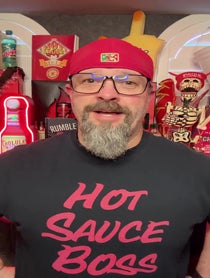 Poster for Birthday video from Hot Sauce Boss