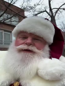 Poster for Holiday video from Santa Tracy