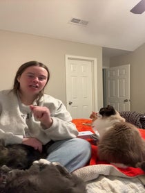 Poster for Pep Talk video from Pot Roasts Mom