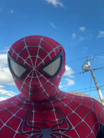 Poster for Birthday video from Spider-Man