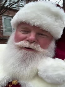 Poster for Holiday video from Santa Tracy