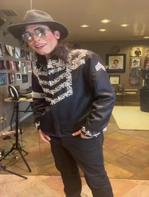 Poster for Birthday video from MJ Santana Jackson