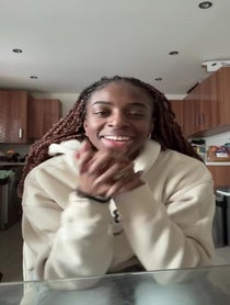 Poster for Birthday video from Cat Burns