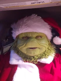 Poster for Holiday video from The Grinch