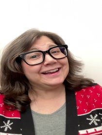 Poster for Holiday video from Julie Dove