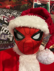 Poster for Holiday video from Iron Man-Tony Stark: Avengers Cosplay
