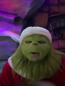 Poster for Holiday video from The Grinch
