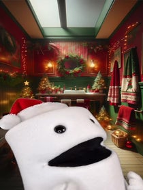 Poster for Holiday video from Toiley T. Paper