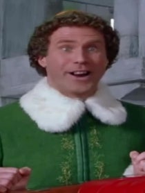 Poster for Holiday video from Buddy the Elf or Grinch AI Voice