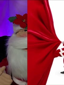 Poster for Holiday video from Santa Claus (HO HO HO)