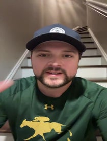 Poster for Holiday video from Walker Montgomery