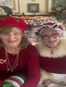 Poster for Holiday video from Snowflake and Mrs. Claus