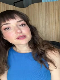 Poster for Birthday video from Milana Vayntrub