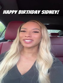 Poster for Birthday video from Zaina Sesay