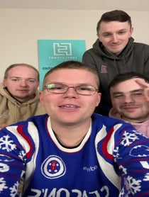 Poster for Holiday video from The Flat Chat
