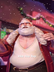 Poster for Holiday video from Santa Claus (Animation)