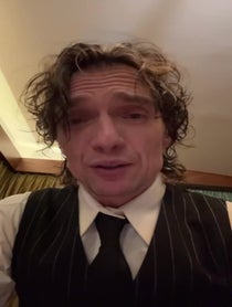 Poster for Birthday video from Justin Hawkins