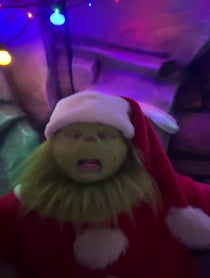 Poster for Holiday video from The Grinch