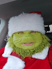 Poster for Holiday video from The Grinch