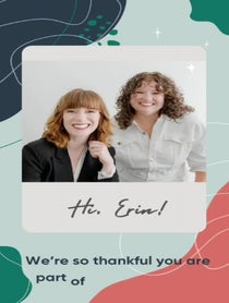 Poster for Pep Talk video from Sarah & Beth (Pantsuit Politics)