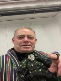 Poster for Birthday video from Ricky Groves