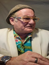 Poster for Birthday video from Robin Williams Impersonator