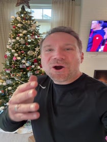 Poster for Holiday video from Geoff Wilson (Sports Card Investor)