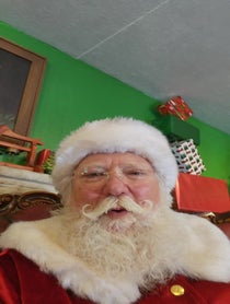 Poster for Holiday video from Santa Claus