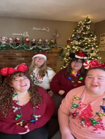 Poster for Holiday video from Plus Size Park Hoppers