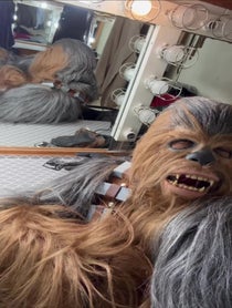 Poster for Birthday video from Chewbacca