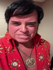 Poster for Holiday video from Mike Slater / Tribute to Elvis