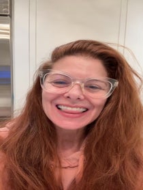 Poster for Holiday video from Debra Messing