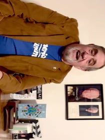 Poster for Holiday video from Dan Lauria
