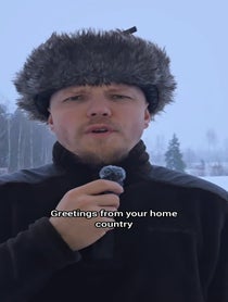 Poster for Holiday video from Miikka Martikainen