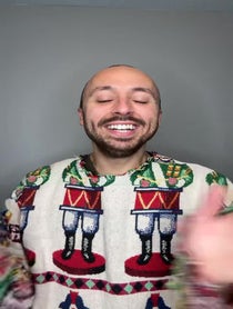 Poster for Holiday video from Michael Burke