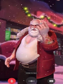 Poster for Pep Talk video from Santa Claus (Animation)