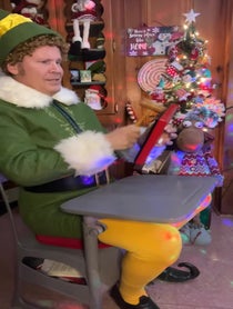 Poster for Holiday video from Buddy The Elf - Christmas Holiday Elf