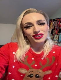 Poster for Holiday video from Marisa Rodriguez (Marisa And The Moths)