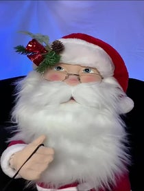 Poster for Holiday video from Cranky Santa