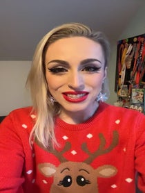 Poster for Holiday video from Marisa Rodriguez (Marisa And The Moths)