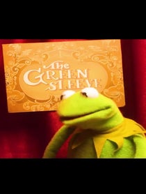 Poster for Holiday video from The Green Sleeve(Kermit)