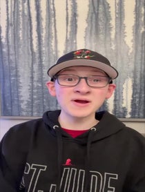 Poster for Holiday video from Brave Like Brett