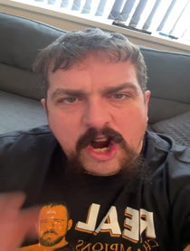 Poster for Holiday video from ‘Hardcore Hoss’ Tim Strange