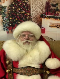 Poster for Holiday video from Santa Claus
