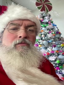 Poster for Holiday video from Canadian Santa Claus