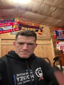Poster for Holiday video from Andrew Ference