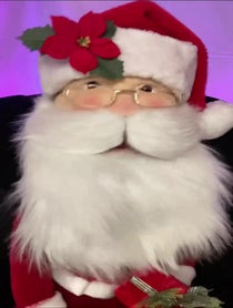 Poster for Holiday video from Santa Claus (HO HO HO)