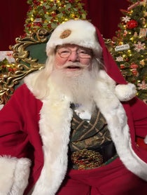 Poster for Holiday video from Main Street Santa - Christmas Capital of Texas